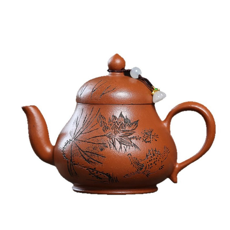 宜兴紫砂壶【和为贵思婷】(降坡泥 - 240ml)