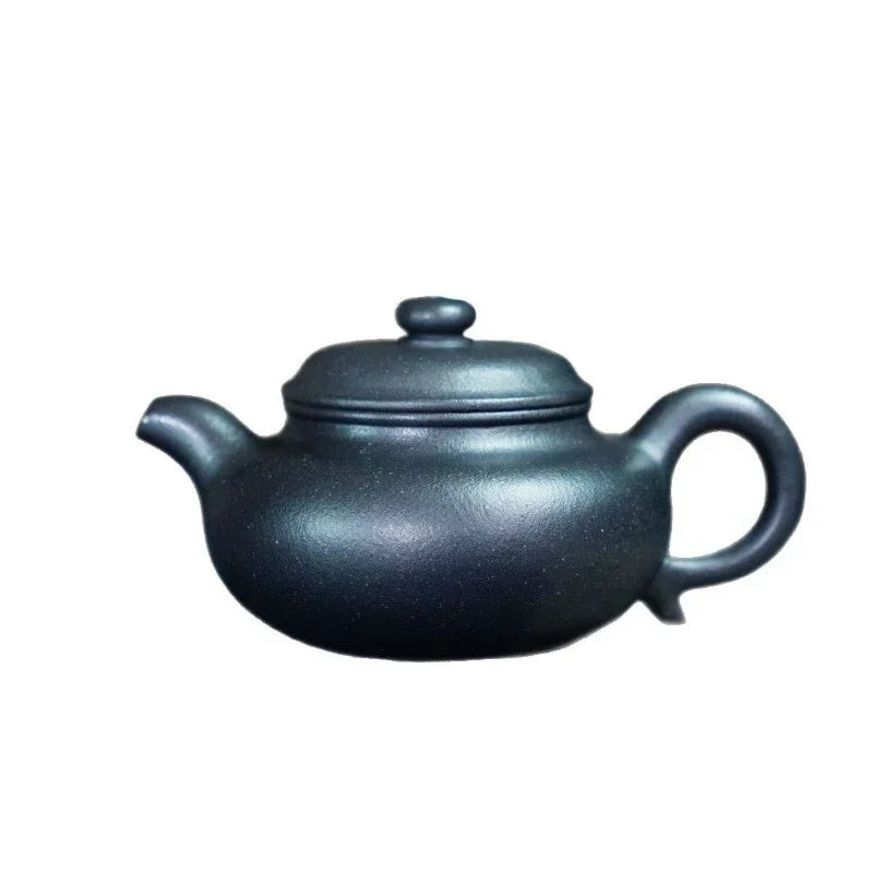 全手工宜兴紫砂茶壶【仿古壶】(还原烧朱泥 - 260ml)