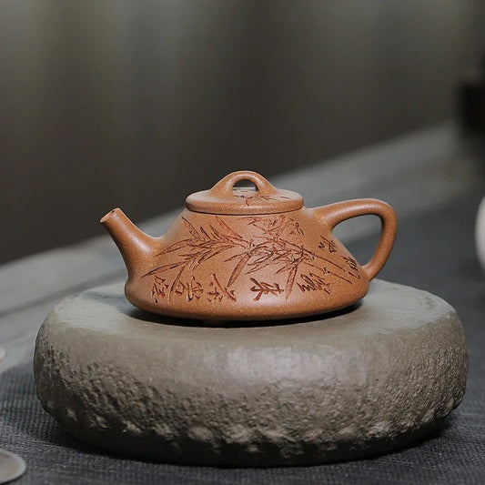 exquisite-yixing-zisha-teapot-breeze-ziye-shi-piao-jiang-po-ni-170ml-yiqin-tea-house-yiqinteahouse-com-2 - YIQIN TEA HOUSE 一沁茶舍 yiqinteahouse.com