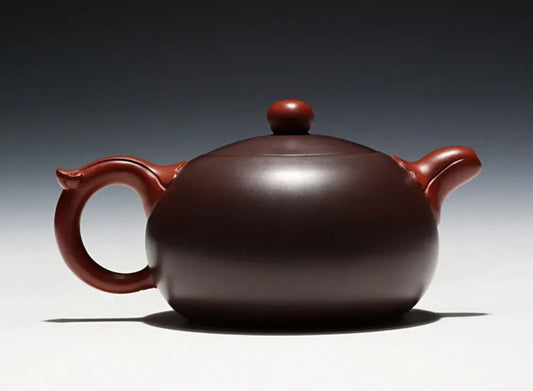 full-handmade-yixing-zisha-teapot-bi-color-yuri-pot-zi-nihong-ni-200300ml-yiqin-tea-house-yiqinteahouse-com-2 - YIQIN TEA HOUSE 一沁茶舍 yiqinteahouse.com