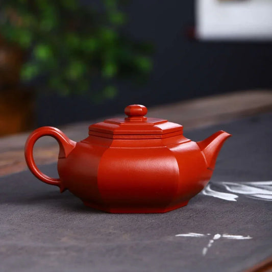 full-handmade-yixing-zisha-teapot-dabin-liufang-pot-zhu-ni-260ml-yiqin-tea-house-yiqinteahouse-com-2 - YIQIN TEA HOUSE 一沁茶舍 yiqinteahouse.com
