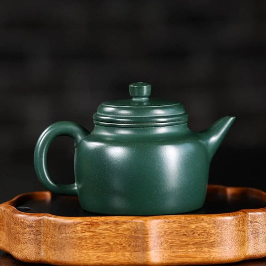 full-handmade-yixing-zisha-teapot-dezhong-pot-mingguo-lu-ni-180ml-yiqin-tea-house-yiqinteahouse-com-2 - YIQIN TEA HOUSE 一沁茶舍 yiqinteahouse.com