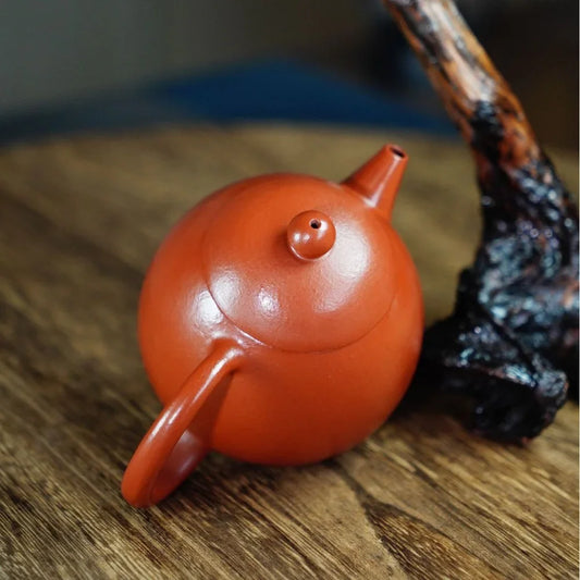 full-handmade-yixing-zisha-teapot-dragon-egg-pot-zhu-ni-220ml-yiqin-tea-house-yiqinteahouse-com-2 - YIQIN TEA HOUSE 一沁茶舍 yiqinteahouse.com