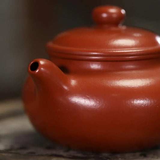 full-handmade-yixing-zisha-teapot-fanggu-pot-dahongpao-170ml-yiqin-tea-house-yiqinteahouse-com-2 - YIQIN TEA HOUSE 一沁茶舍 yiqinteahouse.com
