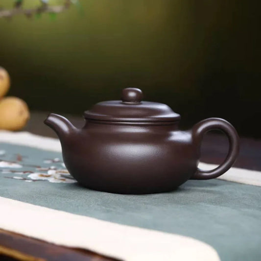 full-handmade-yixing-zisha-teapot-fanggu-pot-lao-zi-ni-230ml-yiqin-tea-house-yiqinteahouse-com-2 - YIQIN TEA HOUSE 一沁茶舍 yiqinteahouse.com