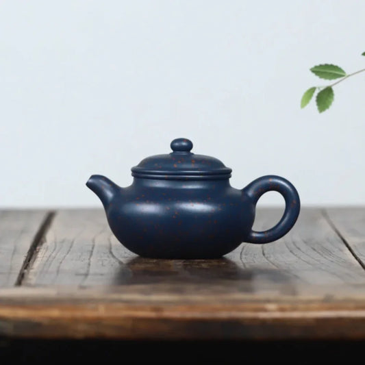 full-handmade-yixing-zisha-teapot-fanggu-pot-tian-cui-sha-190ml-yiqin-tea-house-yiqinteahouse-com-2 - YIQIN TEA HOUSE 一沁茶舍 yiqinteahouse.com