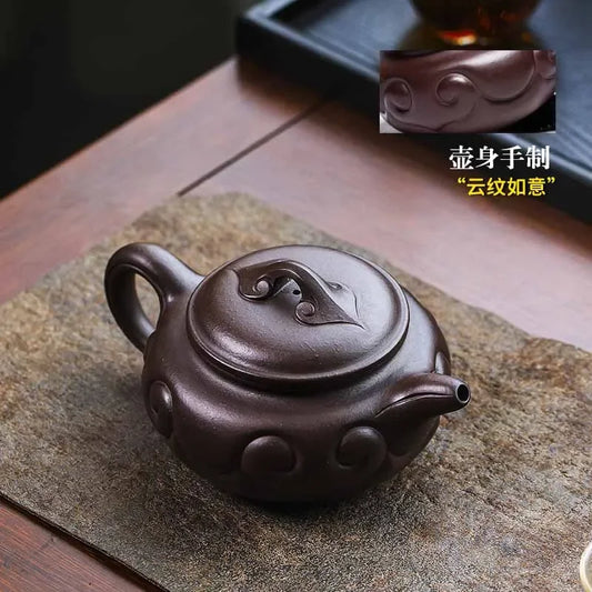 full-handmade-yixing-zisha-teapot-fanggu-ruyi-lao-zi-ni-500ml-yiqin-tea-house-yiqinteahouse-com-2 - YIQIN TEA HOUSE 一沁茶舍 yiqinteahouse.com