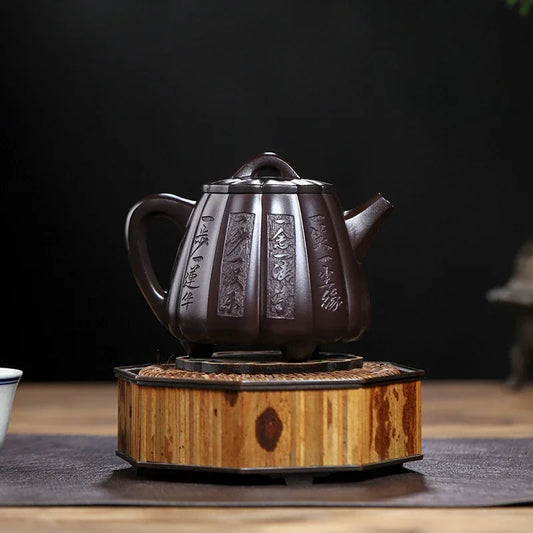 full-handmade-yixing-zisha-teapot-fanyin-shi-piao-lao-zi-ni-380ml-yiqin-tea-house-yiqinteahouse-com-2 - YIQIN TEA HOUSE 一沁茶舍 yiqinteahouse.com