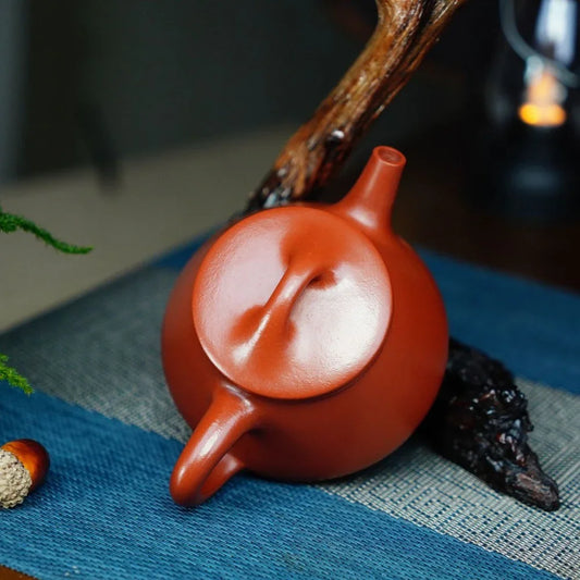 full-handmade-yixing-zisha-teapot-gao-shi-piao-pot-dahongpao-200ml-yiqin-tea-house-yiqinteahouse-com-2 - YIQIN TEA HOUSE 一沁茶舍 yiqinteahouse.com