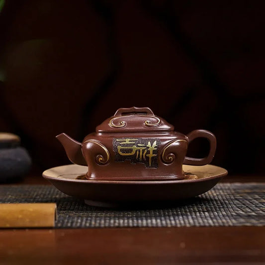full-handmade-yixing-zisha-teapot-ji-xiang-ruyi-gu-zi-ni-340ml-yiqin-tea-house-yiqinteahouse-com-2 - YIQIN TEA HOUSE 一沁茶舍 yiqinteahouse.com