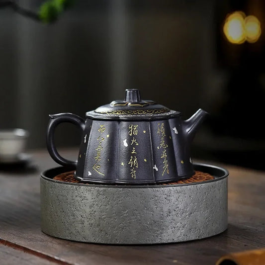 full-handmade-yixing-zisha-teapot-jin-ling-hua-hei-luolan-350ml-yiqin-tea-house-yiqinteahouse-com-3 - YIQIN TEA HOUSE 一沁茶舍 yiqinteahouse.com