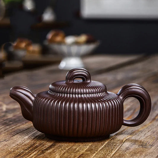 full-handmade-yixing-zisha-teapot-jin-wen-biyu-meigui-zi-ni-300ml-yiqin-tea-house-yiqinteahouse-com-2 - YIQIN TEA HOUSE 一沁茶舍 yiqinteahouse.com