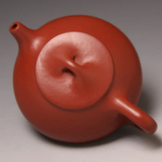 full-handmade-yixing-zisha-teapot-jingzhou-shi-piao-pot-dahongpao-250ml-yiqin-tea-house-yiqinteahouse-com-2 - YIQIN TEA HOUSE 一沁茶舍 yiqinteahouse.com