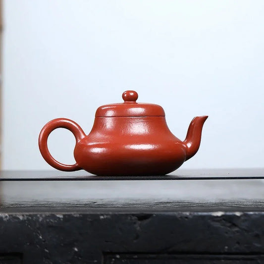 full-handmade-yixing-zisha-teapot-junde-pot-xiao-meiyao-zhu-ni-180ml-yiqin-tea-house-yiqinteahouse-com-2 - YIQIN TEA HOUSE 一沁茶舍 yiqinteahouse.com