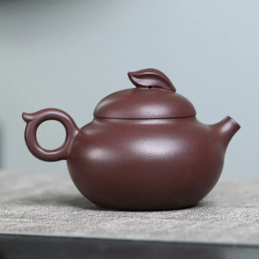full-handmade-yixing-zisha-teapot-listening-zi-ni-200ml-yiqin-tea-house-yiqinteahouse-com-2 - YIQIN TEA HOUSE 一沁茶舍 yiqinteahouse.com