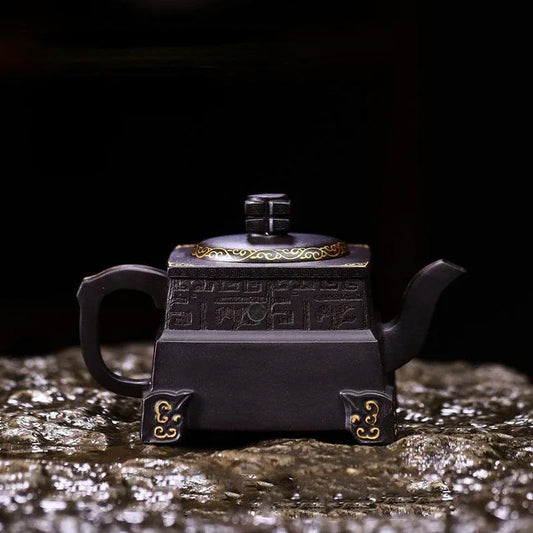 full-handmade-yixing-zisha-teapot-megatron-shi-huang-380ml-yiqin-tea-house-yiqinteahouse-com-2 - YIQIN TEA HOUSE 一沁茶舍 yiqinteahouse.com