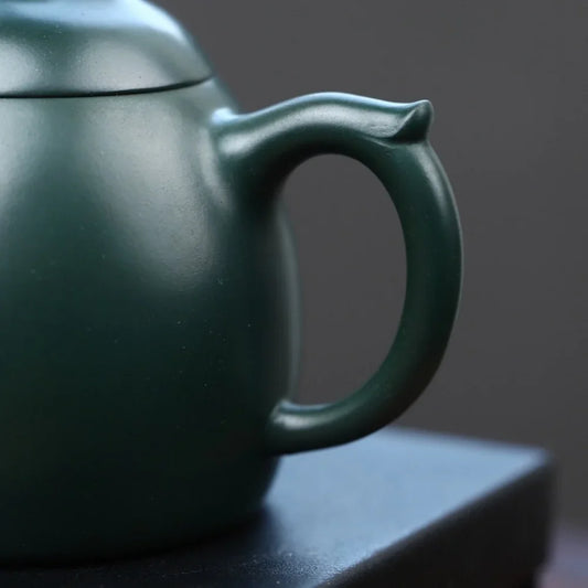 full-handmade-yixing-zisha-teapot-qin-quan-pot-lu-ni-170ml-yiqin-tea-house-yiqinteahouse-com-2 - YIQIN TEA HOUSE 一沁茶舍 yiqinteahouse.com