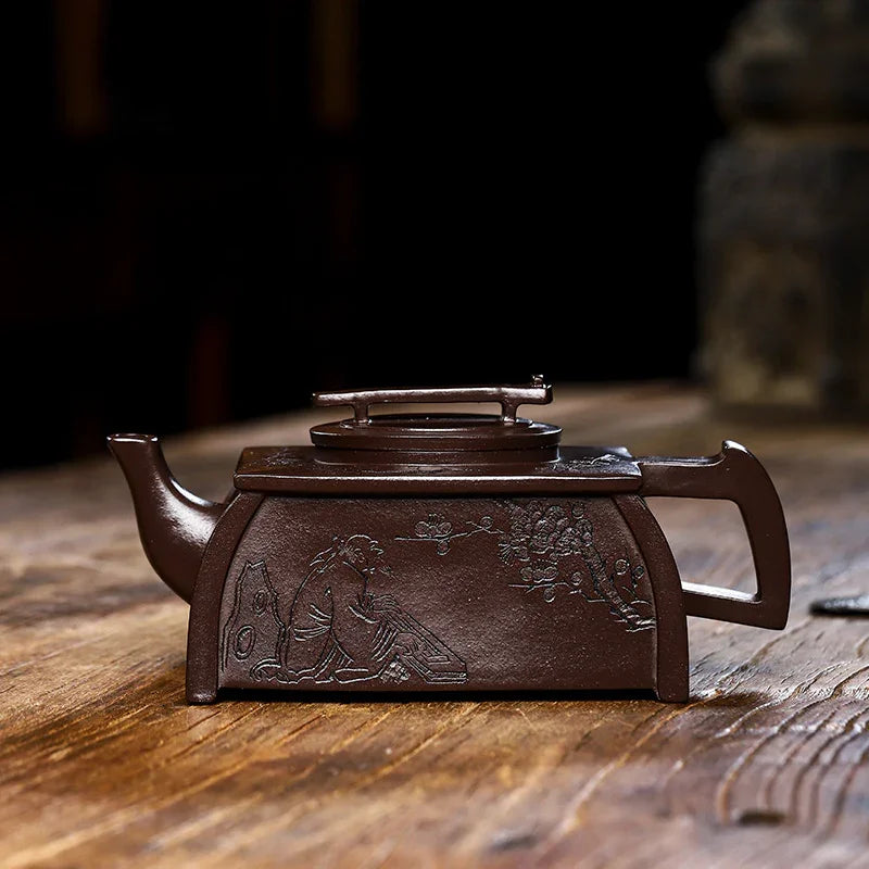 Full Handmade Yixing Zisha Teapot [Qin Zun]