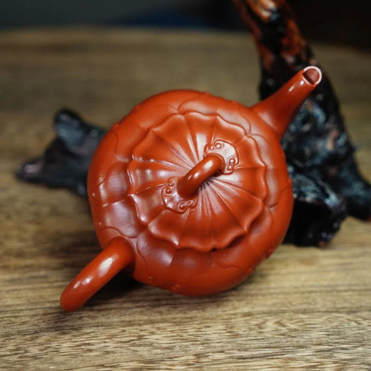 full-handmade-yixing-zisha-teapot-ruyi-gong-deng-pot-zhu-ni-170ml-yiqin-tea-house-yiqinteahouse-com-2 - YIQIN TEA HOUSE 一沁茶舍 yiqinteahouse.com
