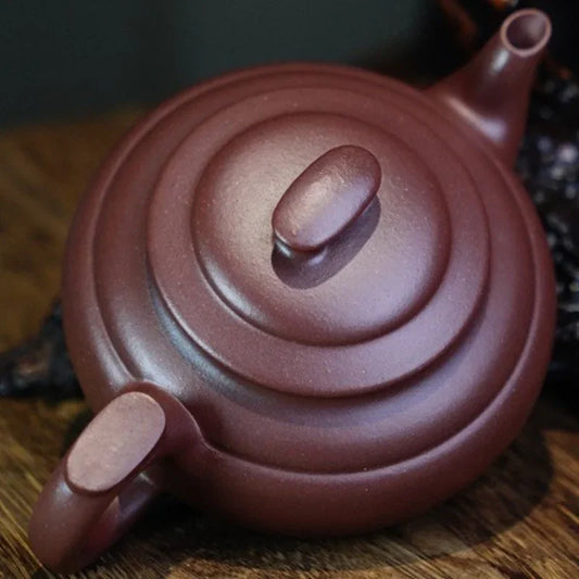 full-handmade-yixing-zisha-teapot-shang-xin-qiao-pot-di-cao-qing-260ml-yiqin-tea-house-yiqinteahouse-com-2 - YIQIN TEA HOUSE 一沁茶舍 yiqinteahouse.com