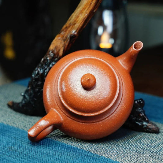 full-handmade-yixing-zisha-teapot-xiao-ying-pot-plain-smooth-li-pi-zhu-ni-230ml-yiqin-tea-house-yiqinteahouse-com-2 - YIQIN TEA HOUSE 一沁茶舍 yiqinteahouse.com