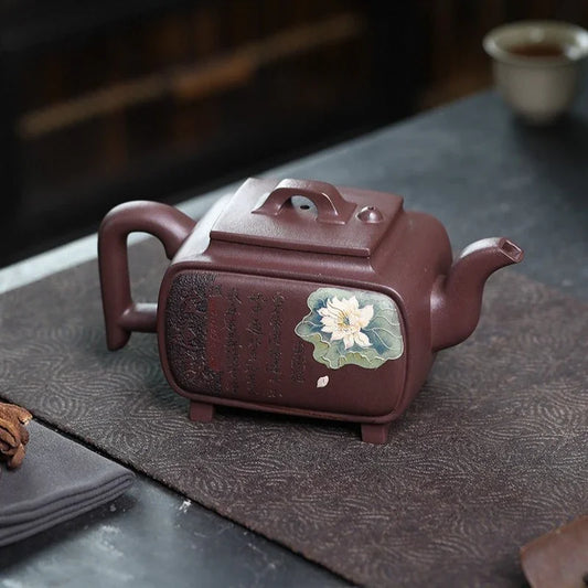 full-handmade-yixing-zisha-teapot-yi-mai-xiang-cheng-tian-qing-zi-ni-520ml-yiqin-tea-house-yiqinteahouse-com-2 - YIQIN TEA HOUSE 一沁茶舍 yiqinteahouse.com