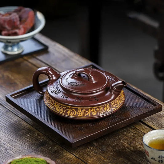 full-handmade-yixing-zisha-teapot-zhu-yun-baifu-zi-xue-sha-380ml-yiqin-tea-house-yiqinteahouse-com-2 - YIQIN TEA HOUSE 一沁茶舍 yiqinteahouse.com