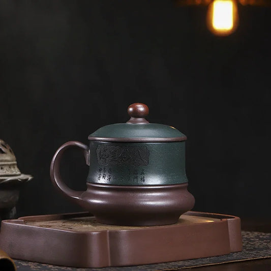 master-handmade-yixing-zisha-tea-mug-baxian-cheng-rui-jinsha-zi-ni-480ml-yiqin-tea-house-yiqinteahouse-com-2 - YIQIN TEA HOUSE 一沁茶舍 yiqinteahouse.com