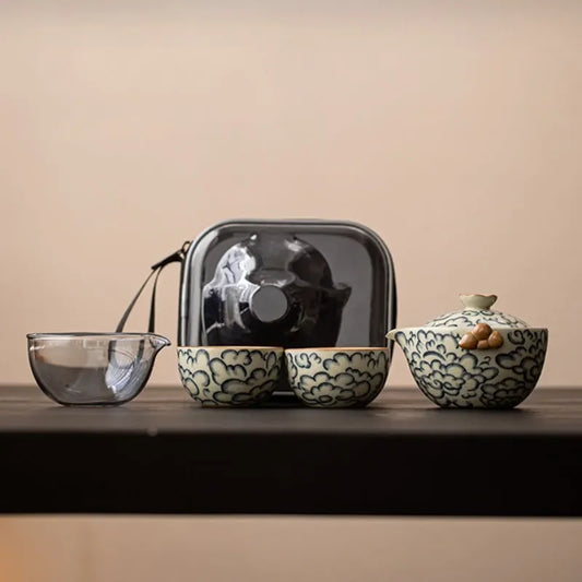 mihuang-ru-ice-crackle-ceramic-travel-tea-set-xiangyun-yiqin-tea-house-yiqinteahouse-com-2 - YIQIN TEA HOUSE 一沁茶舍 yiqinteahouse.com