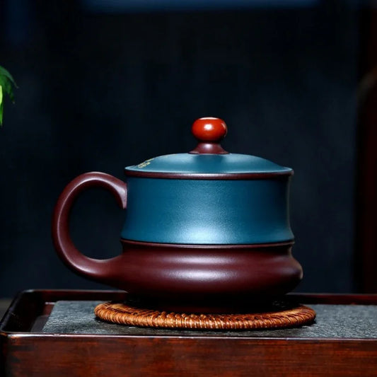 yixing-zisha-tea-mug-lotus-lu-ni-zi-ni-420ml-yiqin-tea-house-yiqinteahouse-com-2 - YIQIN TEA HOUSE 一沁茶舍 yiqinteahouse.com