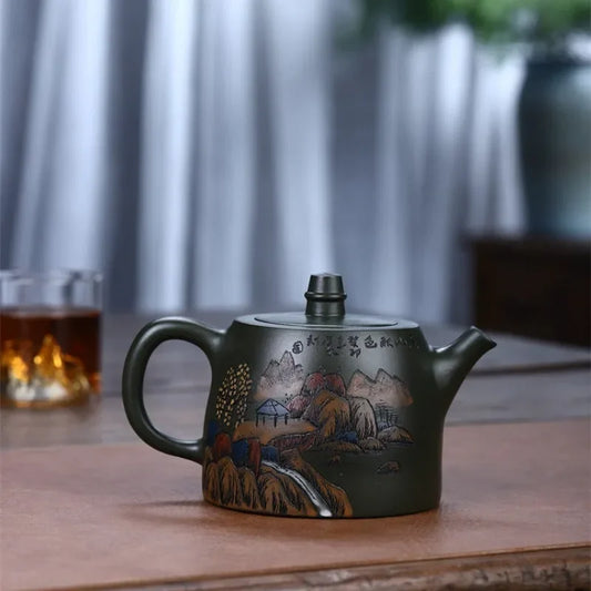 yixing-zisha-teapot-da-han-duo-lu-ni-460ml-yiqin-tea-house-yiqinteahouse-com-2 - YIQIN TEA HOUSE 一沁茶舍 yiqinteahouse.com