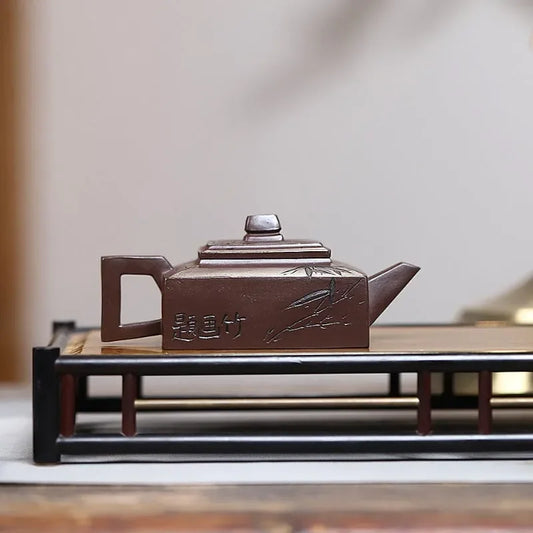 yixing-zisha-teapot-fangshan-yishi-zi-ni-190ml-yiqin-tea-house-yiqinteahouse-com-2 - YIQIN TEA HOUSE 一沁茶舍 yiqinteahouse.com