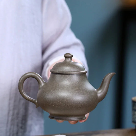 yixing-zisha-teapot-gao-pan-hu-xue-ke-qing-300ml-yiqin-tea-house-yiqinteahouse-com-2 - YIQIN TEA HOUSE 一沁茶舍 yiqinteahouse.com