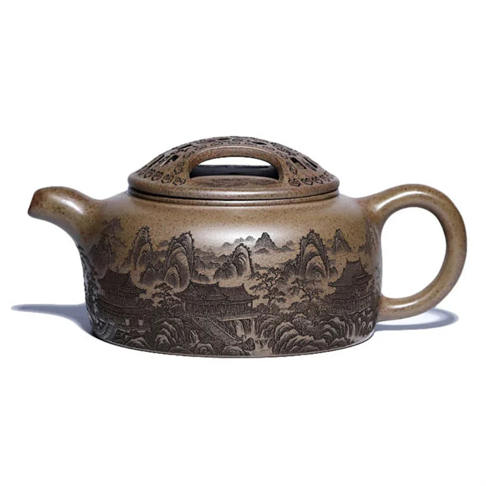 yixing-zisha-teapot-guanshan-niu-gai-pot-chenxiang-ni-firewood-firing-700ml-yiqin-tea-house-yiqinteahouse-com-11 - YIQIN TEA HOUSE 一沁茶舍 yiqinteahouse.com