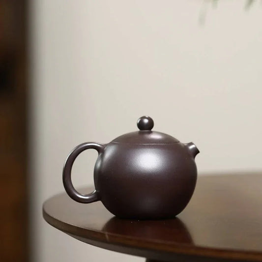 yixing-zisha-teapot-hetun-xishi-chi-long-xue-sha-220ml-yiqin-tea-house-yiqinteahouse-com-2 - YIQIN TEA HOUSE 一沁茶舍 yiqinteahouse.com