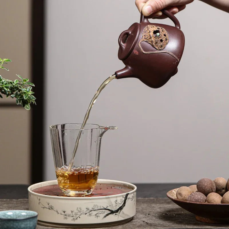 yixing-zisha-teapot-lotus-pod-gao-shi-piao-zi-zhu-ni-320ml-yiqin-tea-house-yiqinteahouse-com-10 - YIQIN TEA HOUSE 一沁茶舍 yiqinteahouse.com