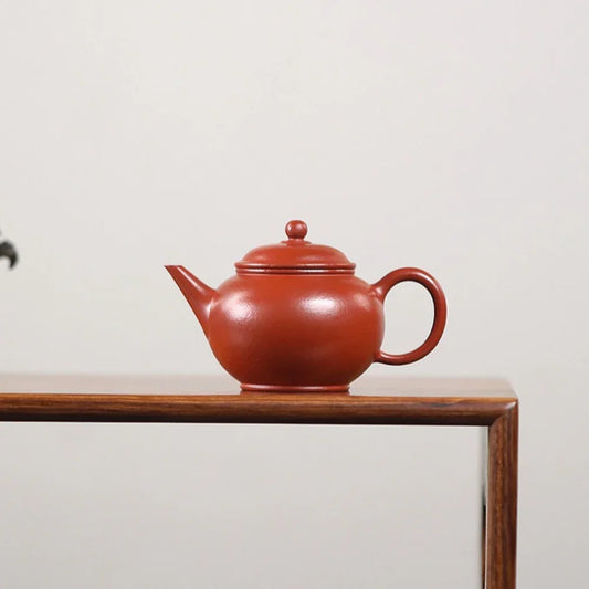 yixing-zisha-teapot-mini-shui-ping-wrinkled-skin-zhu-ni-95ml-yiqin-tea-house-yiqinteahouse-com-2 - YIQIN TEA HOUSE 一沁茶舍 yiqinteahouse.com