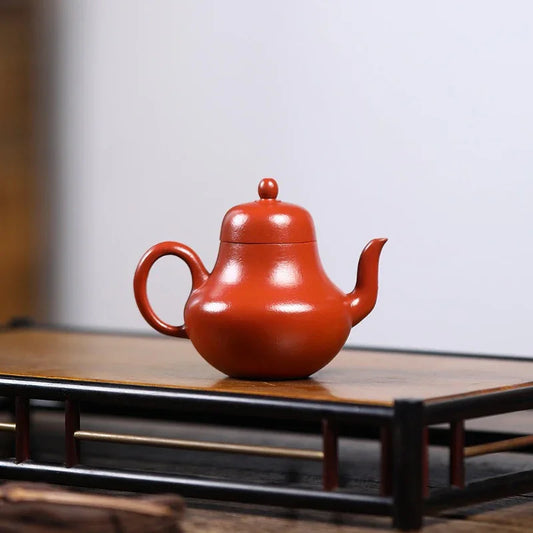 yixing-zisha-teapot-mini-si-ting-wrinkled-skin-zhu-ni-120ml-yiqin-tea-house-yiqinteahouse-com-2 - YIQIN TEA HOUSE 一沁茶舍 yiqinteahouse.com