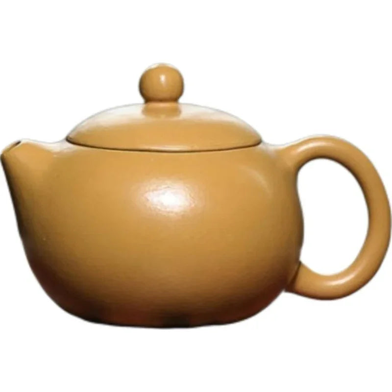 yixing-zisha-teapot-mini-xishi-pot-huangjin-zhu-ni-100ml-yiqin-tea-house-yiqinteahouse-com-13 - YIQIN TEA HOUSE 一沁茶舍 yiqinteahouse.com