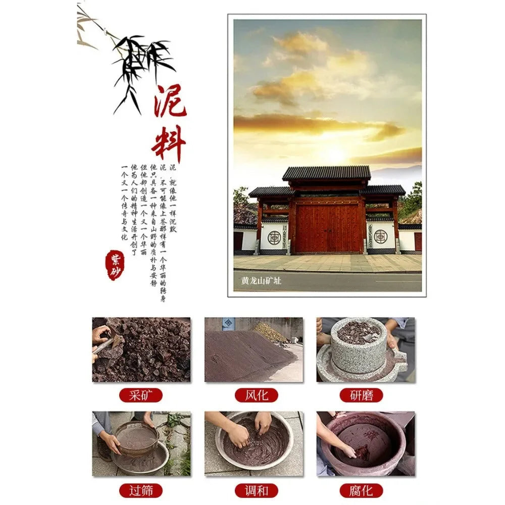 yixing-zisha-teapot-plum-blossom-tianji-zi-hong-ni-190ml-yiqin-tea-house-yiqinteahouse-com-15 - YIQIN TEA HOUSE 一沁茶舍 yiqinteahouse.com