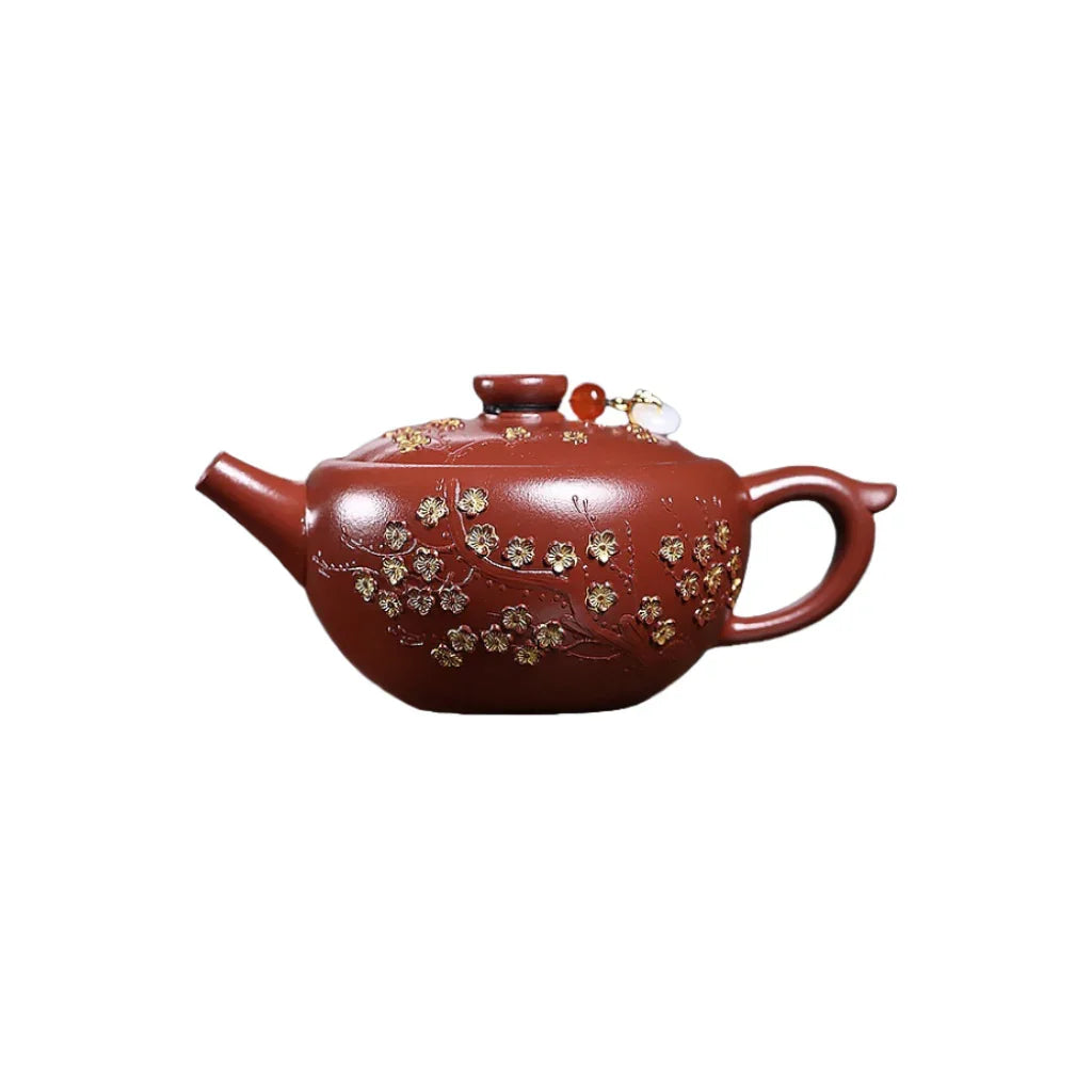 yixing-zisha-teapot-plum-blossom-wanyu-dahongpao-220ml-yiqin-tea-house-yiqinteahouse-com-10 - YIQIN TEA HOUSE 一沁茶舍 yiqinteahouse.com