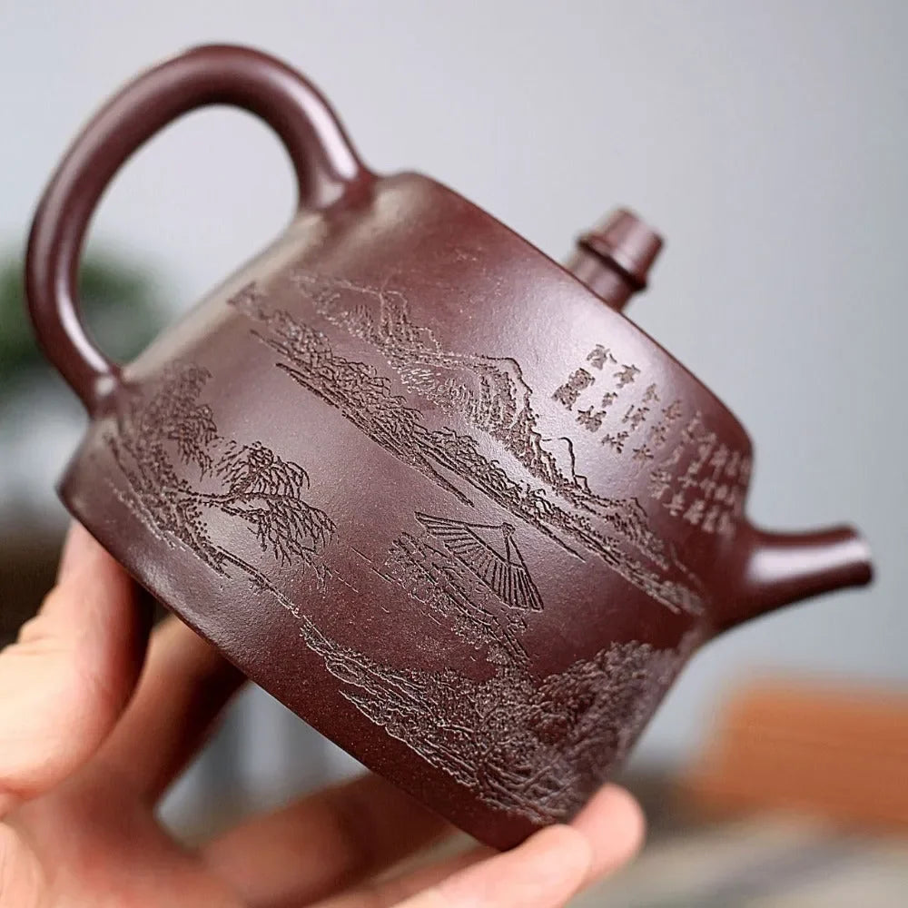 yixing-zisha-teapot-shanshui-han-duo-zi-ni-400ml-yiqin-tea-house-yiqinteahouse-com-12 - YIQIN TEA HOUSE 一沁茶舍 yiqinteahouse.com