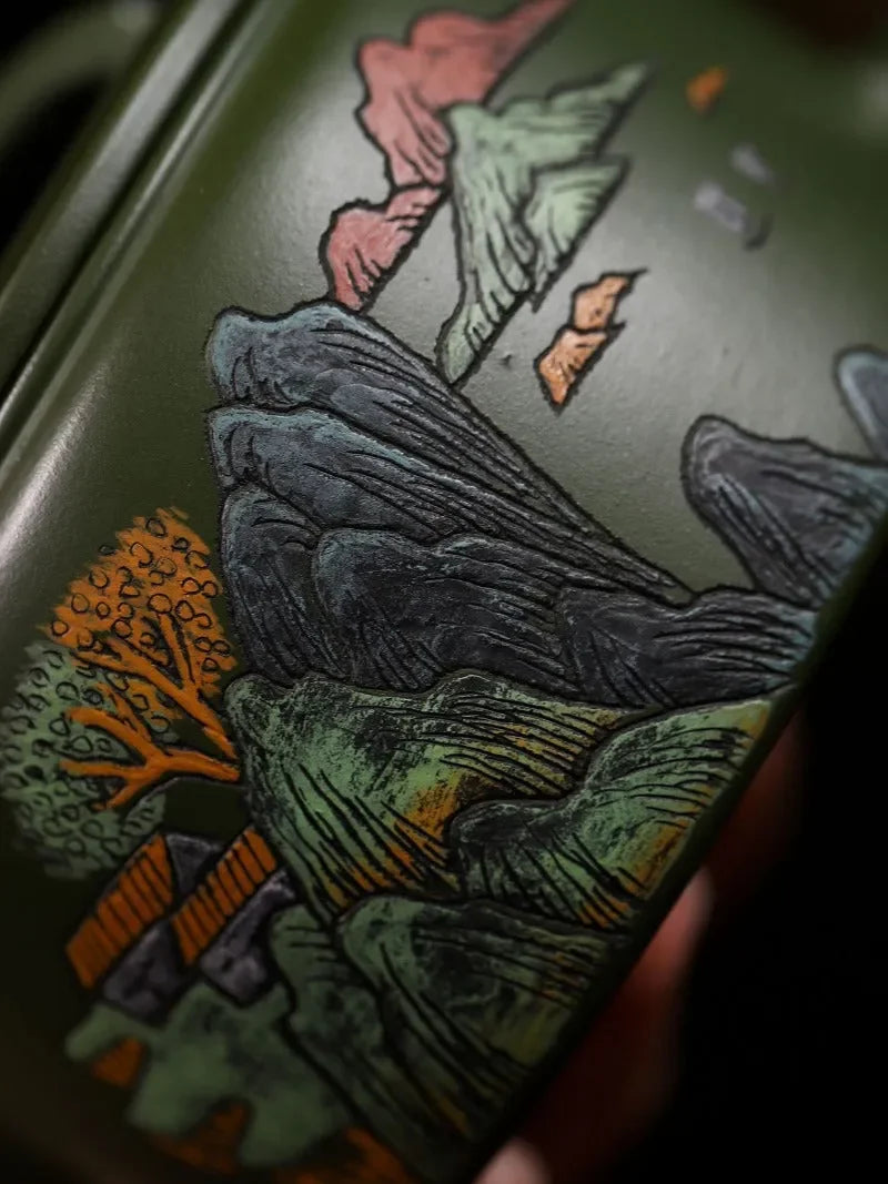 yixing-zisha-teapot-shanshui-hanwa-lu-ni-250ml-yiqin-tea-house-yiqinteahouse-com-11 - YIQIN TEA HOUSE 一沁茶舍 yiqinteahouse.com