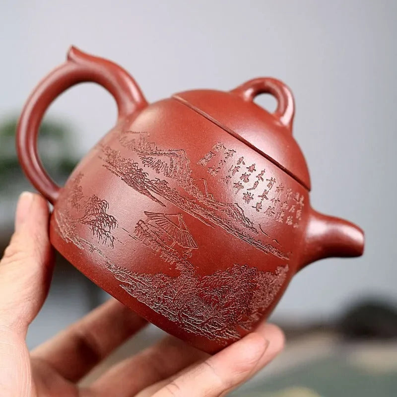 yixing-zisha-teapot-shanshui-qin-quan-hong-qing-shui-ni-300ml-yiqin-tea-house-yiqinteahouse-com-12 - YIQIN TEA HOUSE 一沁茶舍 yiqinteahouse.com
