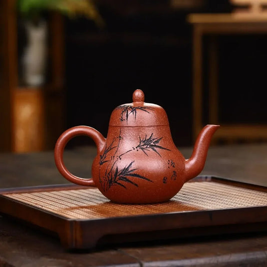 yixing-zisha-teapot-si-ting-yu-zi-zhu-ni-240ml-yiqin-tea-house-yiqinteahouse-com-2 - YIQIN TEA HOUSE 一沁茶舍 yiqinteahouse.com