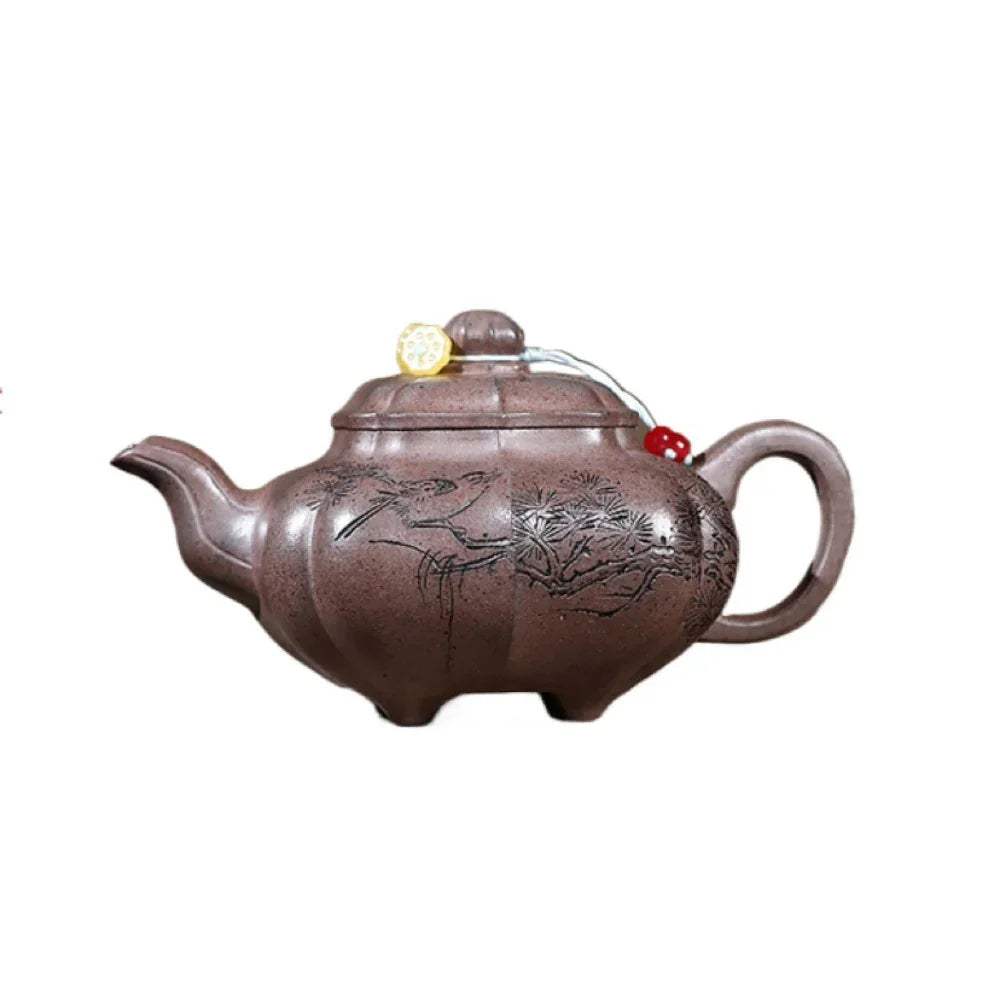 yixing-zisha-teapot-sifang-chuan-lu-pot-qinghui-duan-firewood-fired-270ml-yiqin-tea-house-yiqinteahouse-com-12 - YIQIN TEA HOUSE 一沁茶舍 yiqinteahouse.com