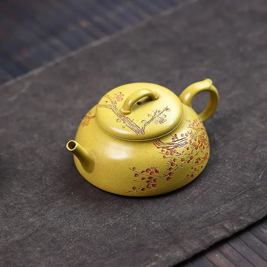 yixing-zisha-teapot-xun-mei-huangjin-duan-ni-150ml-yiqin-tea-house-yiqinteahouse-com-2 - YIQIN TEA HOUSE 一沁茶舍 yiqinteahouse.com