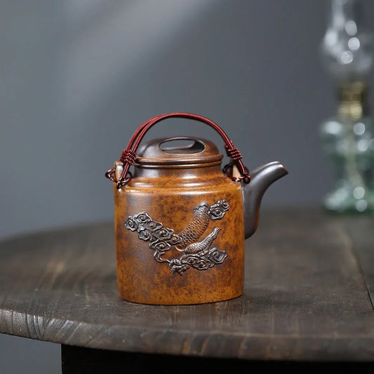 yixing-zisha-teapot-yang-tong-high-temperature-duan-ni-fired-450ml-yiqin-tea-house-yiqinteahouse-com-2 - YIQIN TEA HOUSE 一沁茶舍 yiqinteahouse.com