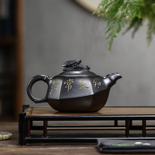 yixing-zisha-teapot-zhizu-changle-shi-huang-250ml-yiqin-tea-house-yiqinteahouse-com-2 - YIQIN TEA HOUSE 一沁茶舍 yiqinteahouse.com