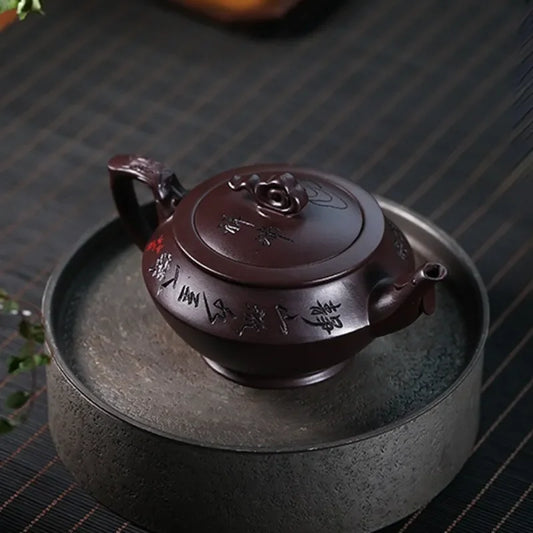 full-handmade-yixing-zisha-teapot-xiang-rui-zi-jia-ni-290ml-yiqin-tea-house-yiqinteahouse-com-2 - YIQIN TEA HOUSE 一沁茶舍 yiqinteahouse.com